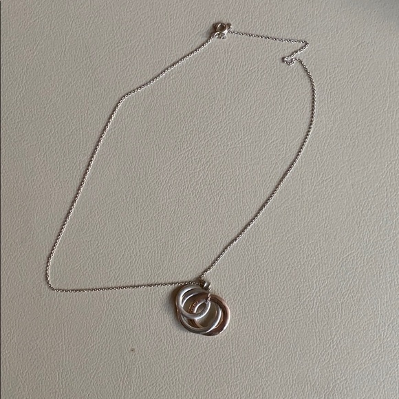 Tiffany Interlocking Circle Necklace - Picture 2 of 3